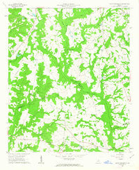 Irwins Crossroads Georgia Historical topographic map, 1:24000 scale, 7.5 X 7.5 Minute, Year 1962
