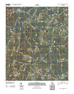 Irwins Crossroads Georgia Historical topographic map, 1:24000 scale, 7.5 X 7.5 Minute, Year 2011