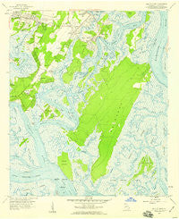 Isle of Hope Georgia Historical topographic map, 1:24000 scale, 7.5 X 7.5 Minute, Year 1957