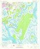 Isle of Hope Georgia Historical topographic map, 1:24000 scale, 7.5 X 7.5 Minute, Year 1957