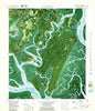 Isle of Hope Georgia Historical topographic map, 1:24000 scale, 7.5 X 7.5 Minute, Year 1979