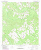 Jacksonville NE Georgia Historical topographic map, 1:24000 scale, 7.5 X 7.5 Minute, Year 1971
