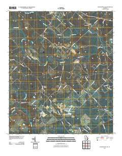Jacksonville NE Georgia Historical topographic map, 1:24000 scale, 7.5 X 7.5 Minute, Year 2011