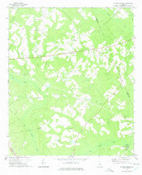 Jay Bird Springs Georgia Historical topographic map, 1:24000 scale, 7.5 X 7.5 Minute, Year 1972