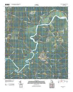 Jerusalem Georgia Historical topographic map, 1:24000 scale, 7.5 X 7.5 Minute, Year 2011