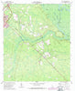 Jesup East Georgia Historical topographic map, 1:24000 scale, 7.5 X 7.5 Minute, Year 1970