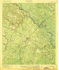Jesup Georgia Historical topographic map, 1:62500 scale, 15 X 15 Minute, Year 1918
