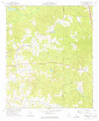 Johnstonville Georgia Historical topographic map, 1:24000 scale, 7.5 X 7.5 Minute, Year 1973