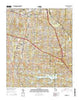 Jonesboro Georgia Current topographic map, 1:24000 scale, 7.5 X 7.5 Minute, Year 2014