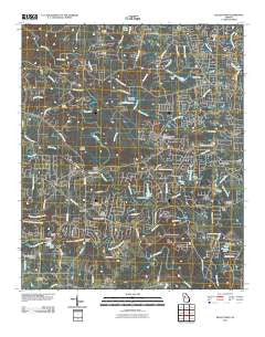 Kelleytown Georgia Historical topographic map, 1:24000 scale, 7.5 X 7.5 Minute, Year 2011