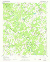 Kelleytown Georgia Historical topographic map, 1:24000 scale, 7.5 X 7.5 Minute, Year 1964