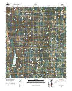 Kellys Pond Georgia Historical topographic map, 1:24000 scale, 7.5 X 7.5 Minute, Year 2011