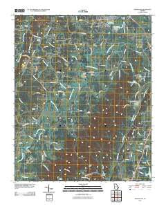 Kensington Georgia Historical topographic map, 1:24000 scale, 7.5 X 7.5 Minute, Year 2011