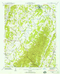 Kensington Georgia Historical topographic map, 1:24000 scale, 7.5 X 7.5 Minute, Year 1946