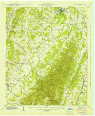 Kensington Georgia Historical topographic map, 1:24000 scale, 7.5 X 7.5 Minute, Year 1946