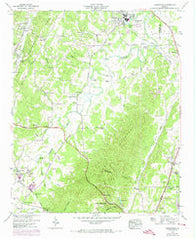 Kensington Georgia Historical topographic map, 1:24000 scale, 7.5 X 7.5 Minute, Year 1946