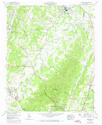Kensington Georgia Historical topographic map, 1:24000 scale, 7.5 X 7.5 Minute, Year 1946