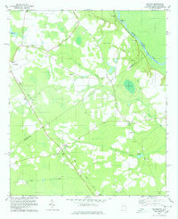 Kildare Georgia Historical topographic map, 1:24000 scale, 7.5 X 7.5 Minute, Year 1978