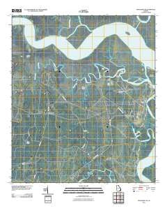 Kingsland NE Georgia Historical topographic map, 1:24000 scale, 7.5 X 7.5 Minute, Year 2011