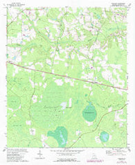 Kirkland Georgia Historical topographic map, 1:24000 scale, 7.5 X 7.5 Minute, Year 1972