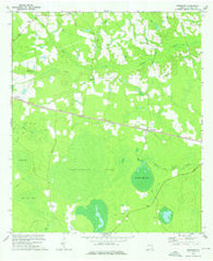 Kirkland Georgia Historical topographic map, 1:24000 scale, 7.5 X 7.5 Minute, Year 1972