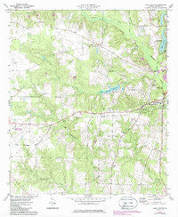 Lake Collins Georgia Historical topographic map, 1:24000 scale, 7.5 X 7.5 Minute, Year 1973