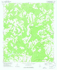 Lake Cypress Georgia Historical topographic map, 1:24000 scale, 7.5 X 7.5 Minute, Year 1972