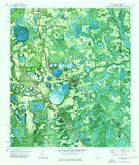 Lake Park Georgia Historical topographic map, 1:24000 scale, 7.5 X 7.5 Minute, Year 1971