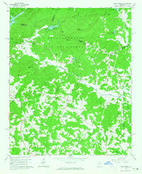 Lake Russell Georgia Historical topographic map, 1:24000 scale, 7.5 X 7.5 Minute, Year 1964