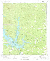 Lake Sinclair East Georgia Historical topographic map, 1:24000 scale, 7.5 X 7.5 Minute, Year 1972