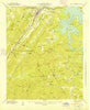 Lake Toccoa Georgia Historical topographic map, 1:24000 scale, 7.5 X 7.5 Minute, Year 1947