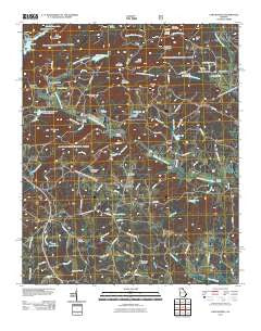 Lake Russell Georgia Historical topographic map, 1:24000 scale, 7.5 X 7.5 Minute, Year 2011