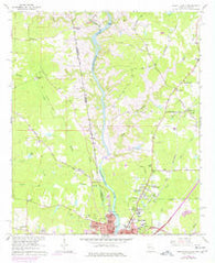 Lanett North Alabama Historical topographic map, 1:24000 scale, 7.5 X 7.5 Minute, Year 1964