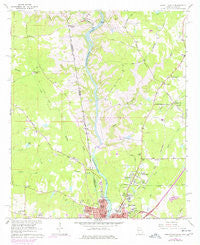 Lanett North Alabama Historical topographic map, 1:24000 scale, 7.5 X 7.5 Minute, Year 1964