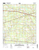 Lanier Georgia Current topographic map, 1:24000 scale, 7.5 X 7.5 Minute, Year 2014