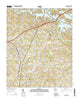 Lavonia Georgia Current topographic map, 1:24000 scale, 7.5 X 7.5 Minute, Year 2014