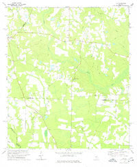 Lax Georgia Historical topographic map, 1:24000 scale, 7.5 X 7.5 Minute, Year 1972