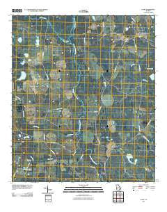 Leary Georgia Historical topographic map, 1:24000 scale, 7.5 X 7.5 Minute, Year 2011