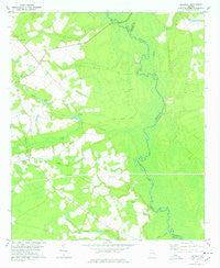 Leefield Georgia Historical topographic map, 1:24000 scale, 7.5 X 7.5 Minute, Year 1978