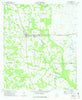 Leslie Georgia Historical topographic map, 1:24000 scale, 7.5 X 7.5 Minute, Year 1973