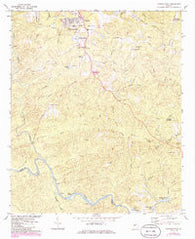 Lincoln Park Georgia Historical topographic map, 1:24000 scale, 7.5 X 7.5 Minute, Year 1971