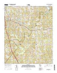 Locust Grove Georgia Current topographic map, 1:24000 scale, 7.5 X 7.5 Minute, Year 2014