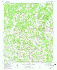 Lost Mountain Georgia Historical topographic map, 1:24000 scale, 7.5 X 7.5 Minute, Year 1954