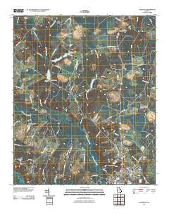 Louisville Georgia Historical topographic map, 1:24000 scale, 7.5 X 7.5 Minute, Year 2011