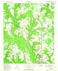 Louisville Georgia Historical topographic map, 1:24000 scale, 7.5 X 7.5 Minute, Year 1948