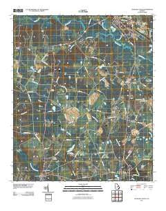 Louisville South Georgia Historical topographic map, 1:24000 scale, 7.5 X 7.5 Minute, Year 2011