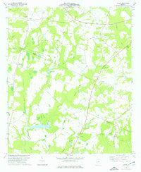 Lovett Georgia Historical topographic map, 1:24000 scale, 7.5 X 7.5 Minute, Year 1974