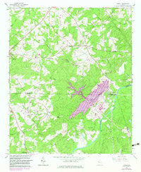 Lowell Georgia Historical topographic map, 1:24000 scale, 7.5 X 7.5 Minute, Year 1964