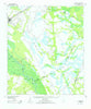 Ludowici Georgia Historical topographic map, 1:62500 scale, 15 X 15 Minute, Year 1943
