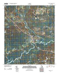 Lumber City Georgia Historical topographic map, 1:24000 scale, 7.5 X 7.5 Minute, Year 2011
